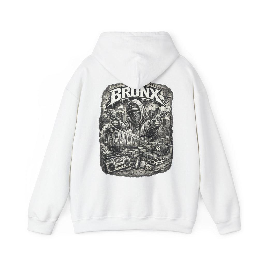 Bronx Street Art Hoodie Urban Graffiti Train & Boombox Hoodie – Kalabula