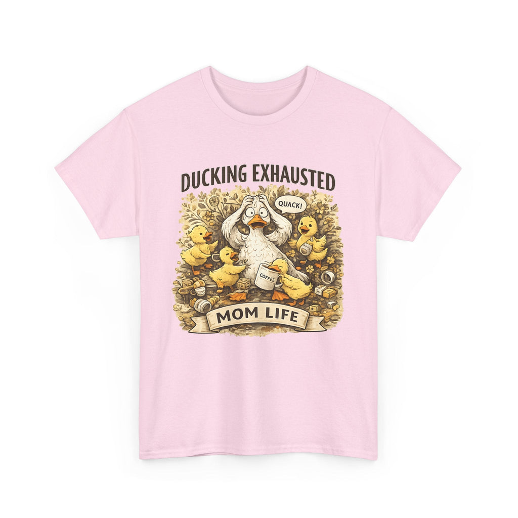 “Ducking Exhausted” T-Shirt – Lustige müde Mama Grafik-T-Shirt