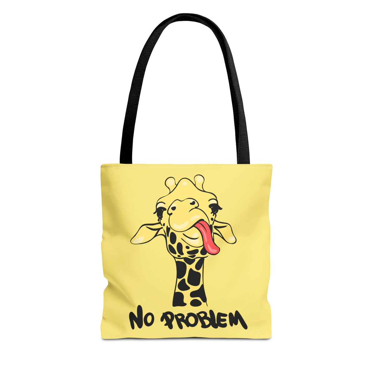 No Problem Stofftasche – Lustige Giraffe