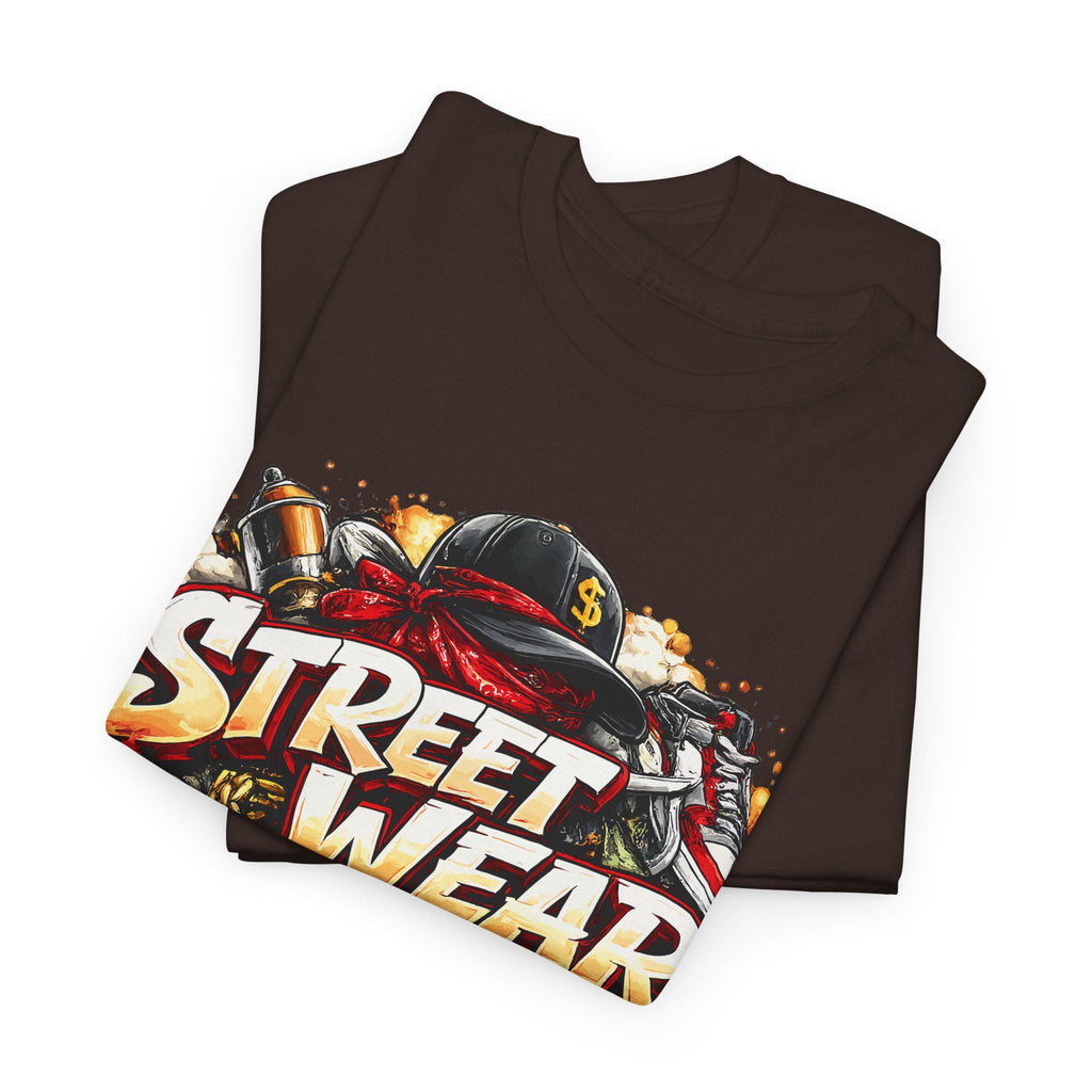 Urban Streetwear T-Shirt – Hip-Hop City Grafik-T-Shirt