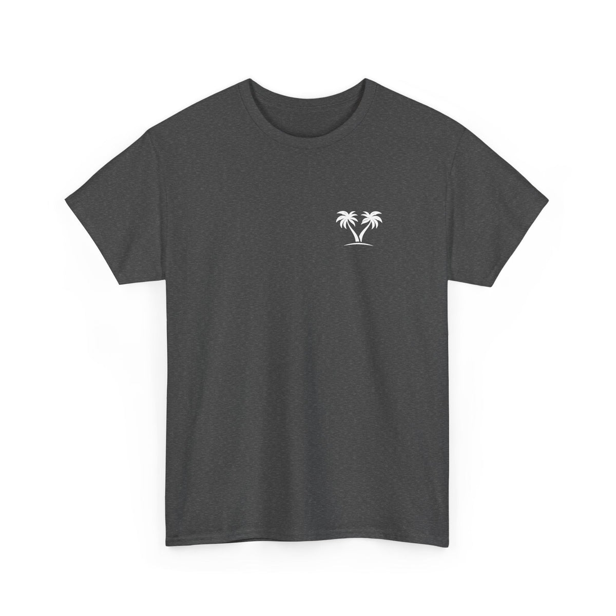 Minimal Palm Tree T-Shirt – Tropischer Strand Grafik-T-Shirt
