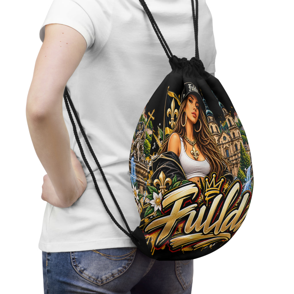 Fulda Turnbeutel – Urbanes Streetwear-Stadtmotiv von Kalabula