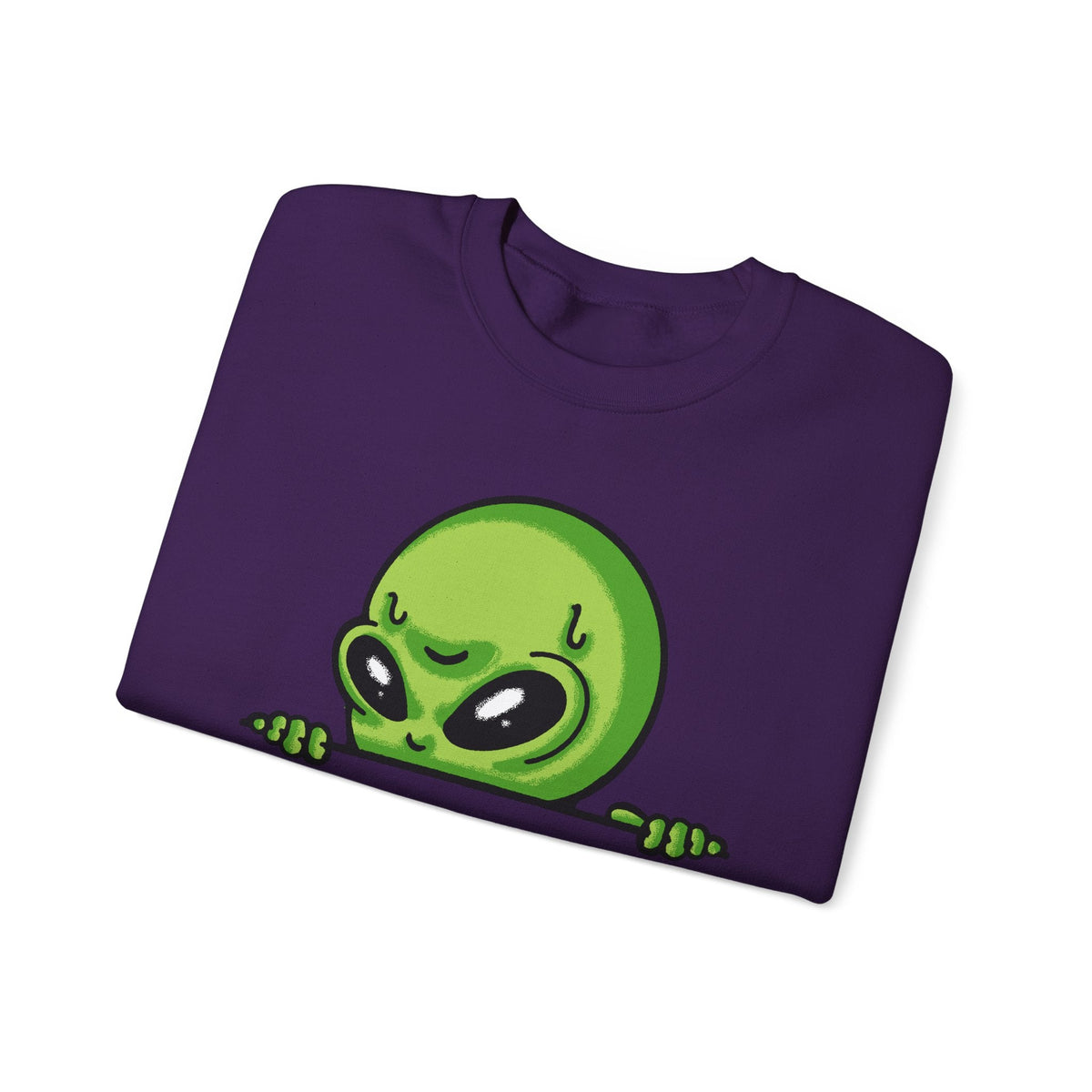 Alien Peeking Sweatshirt – Sweatshirt von Kalabula