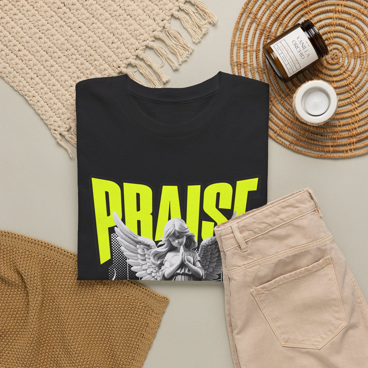 Angel T-Shirt – Glaubens-inspiriertes Streetwear Grafik-T-Shirt