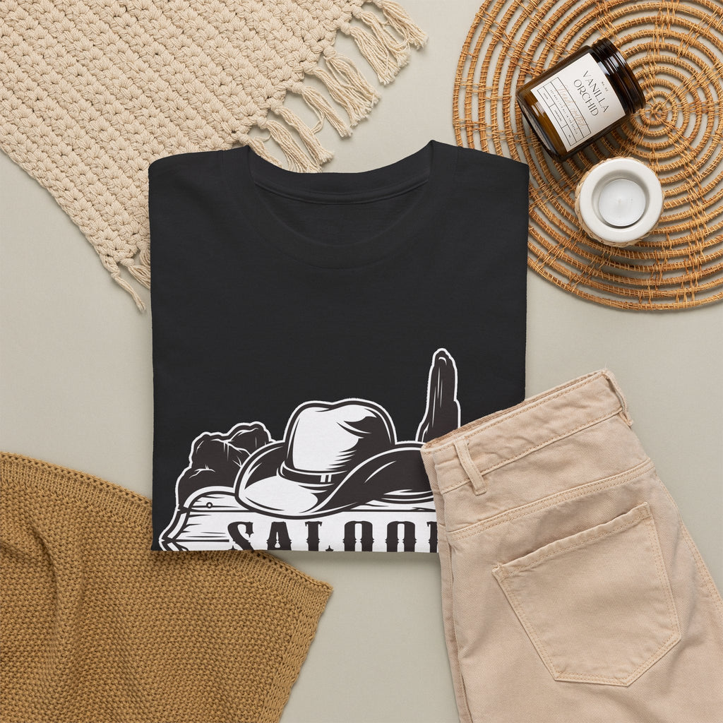 Vintage Western T-Shirt – Cowboy, Saloon & Wüste Grafik-T-Shirt