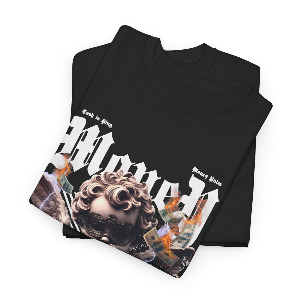 “Money Is Everything” T-Shirt – Urban Streetwear Grafik-T-Shirt