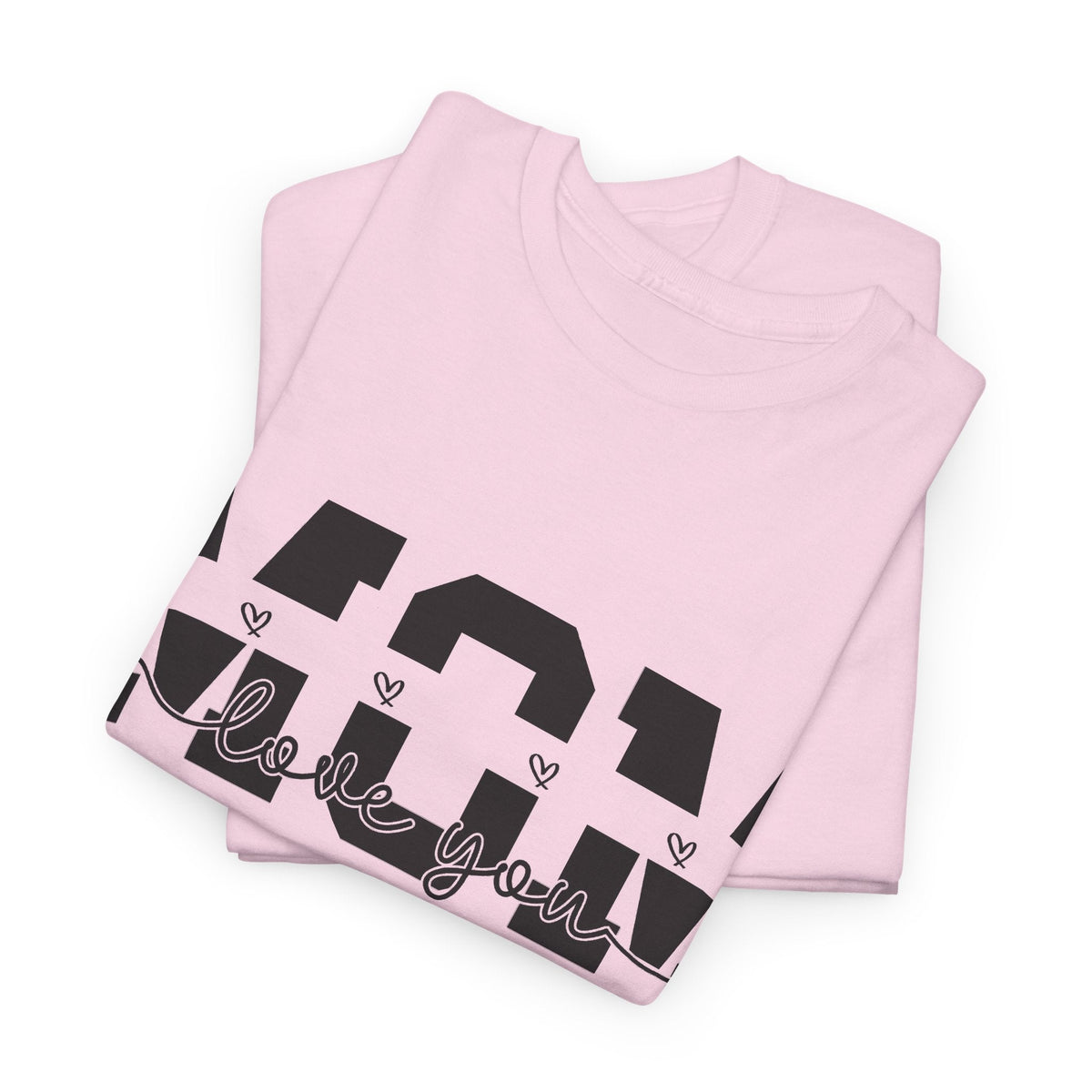 “Mom, I Love You” T-Shirt – Minimalistisches Muttertagsgeschenk T-Shirt