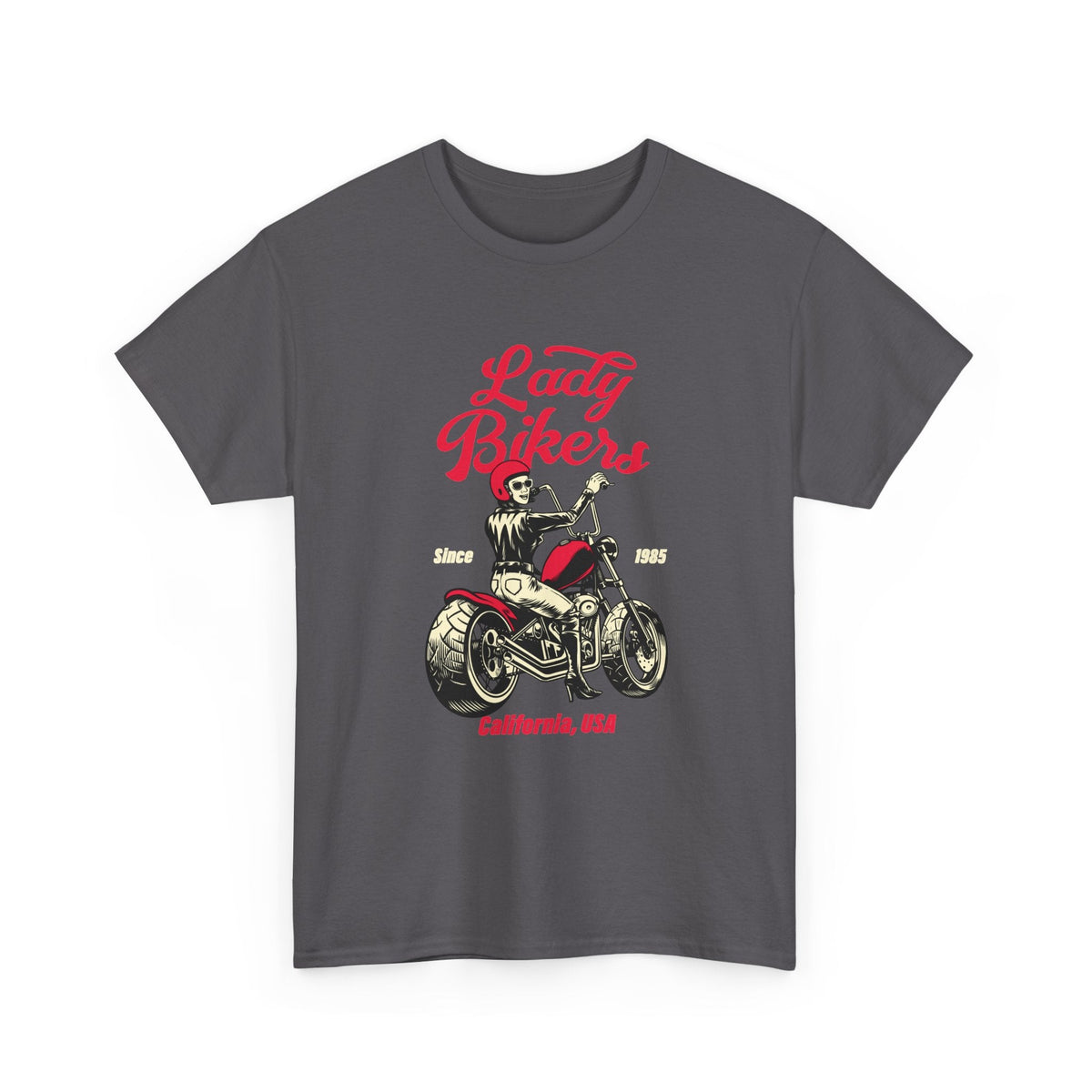 Vintage Biker T-Shirt – Kalifornien Chopper-Motorrad Grafik-T-Shirt