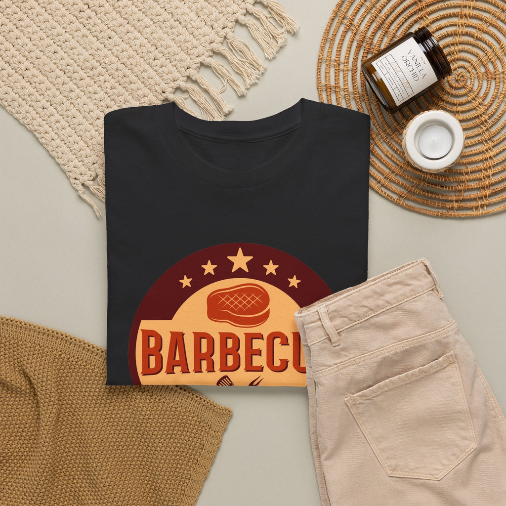 BBQ Grill Menu T-Shirt – Vintage Barbecue Cooking Grafik-T-Shirt