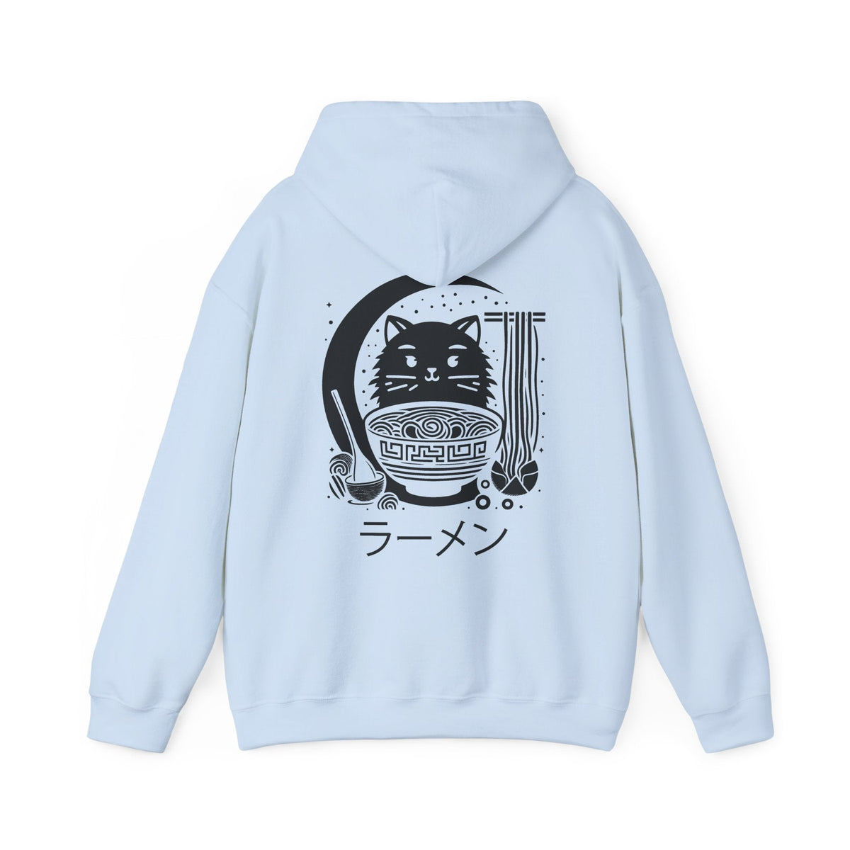 Kawaii Cat Ramen Hoodie – Süßes Nudel-Motiv Hoodie – Kalabula