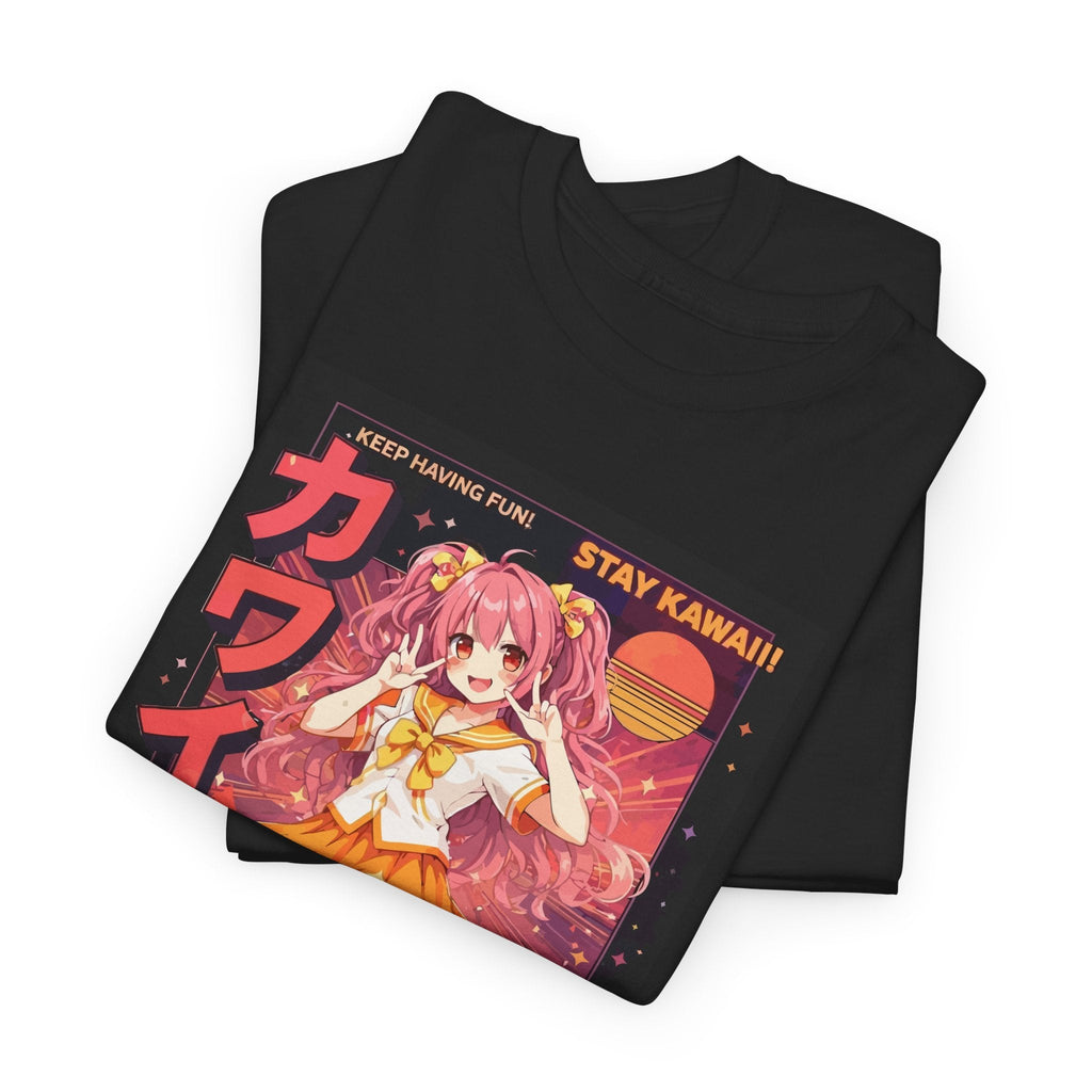 Kawaii Anime Girl T-Shirt – Japanisch inspiriertes Grafik-T-Shirt