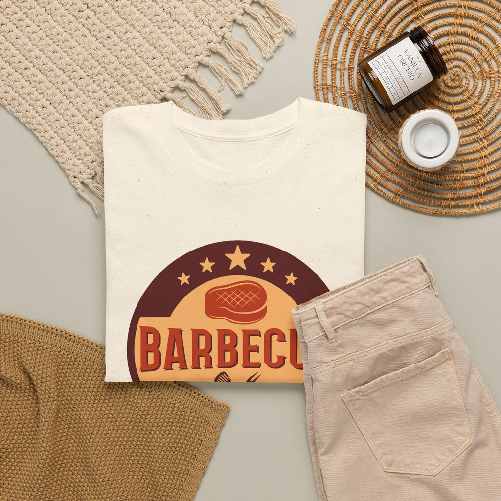 BBQ Grill Menu T-Shirt – Vintage Barbecue Cooking Grafik-T-Shirt