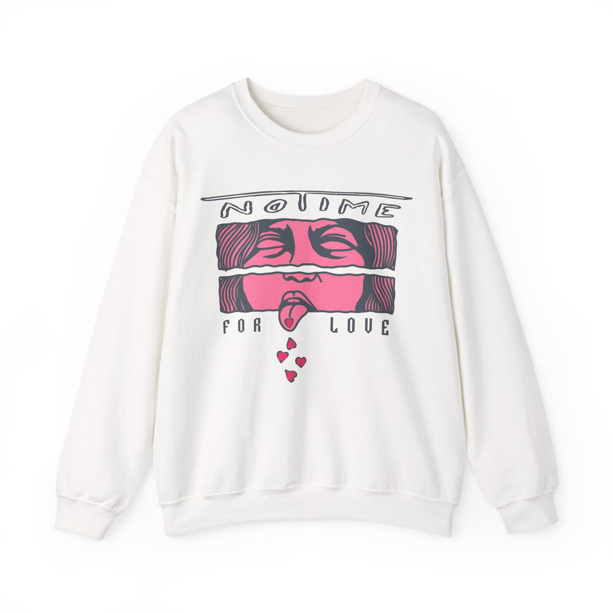 No Time For Love Sweatshirt – Sweatshirt von Kalabula