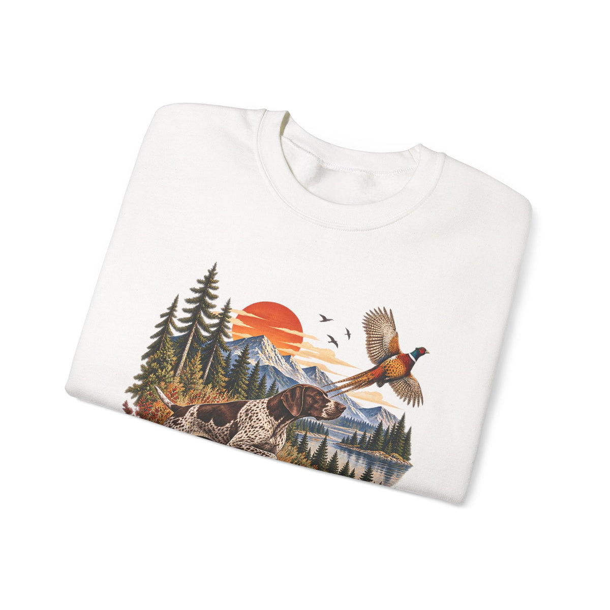 Jagdhund & Fasan Sweatshirt – Sweatshirt von Kalabula