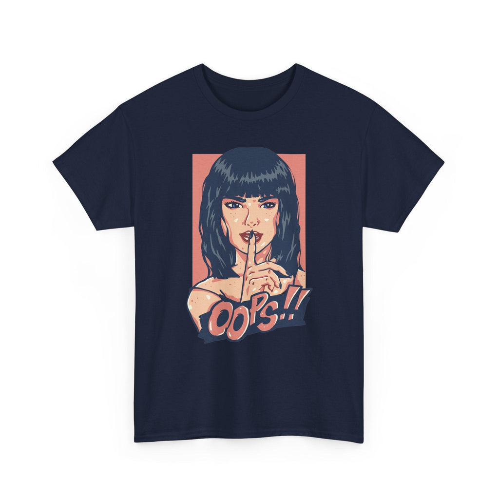 Urban Pop Art T-Shirt – Retro 90er Grafik-T-Shirt