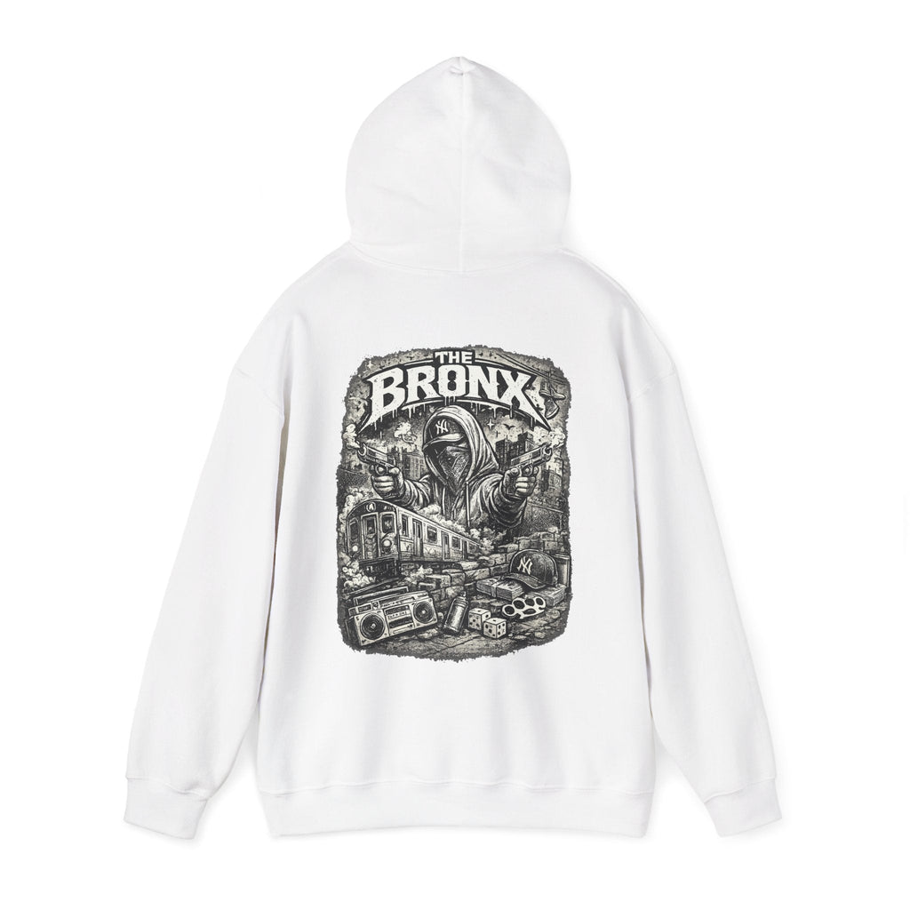 Bronx Street Art Hoodie Urban Graffiti Train & Boombox Hoodie – Kalabula