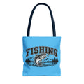 Angeln Stofftasche – Fishing Fisch & See Motiv