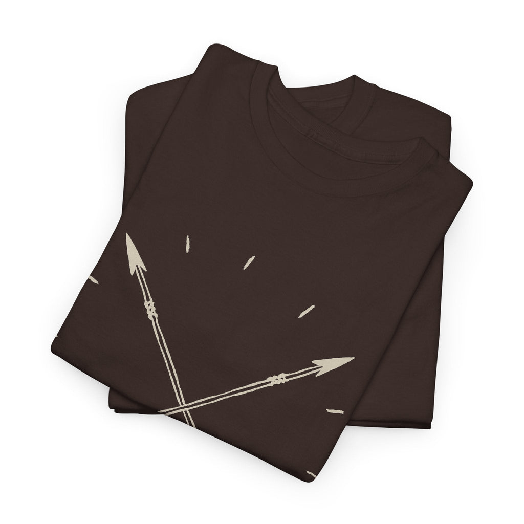 Crossed Arrows T-Shirt – Minimal Boho Outdoor & Abenteuer Grafik-T-Shirt