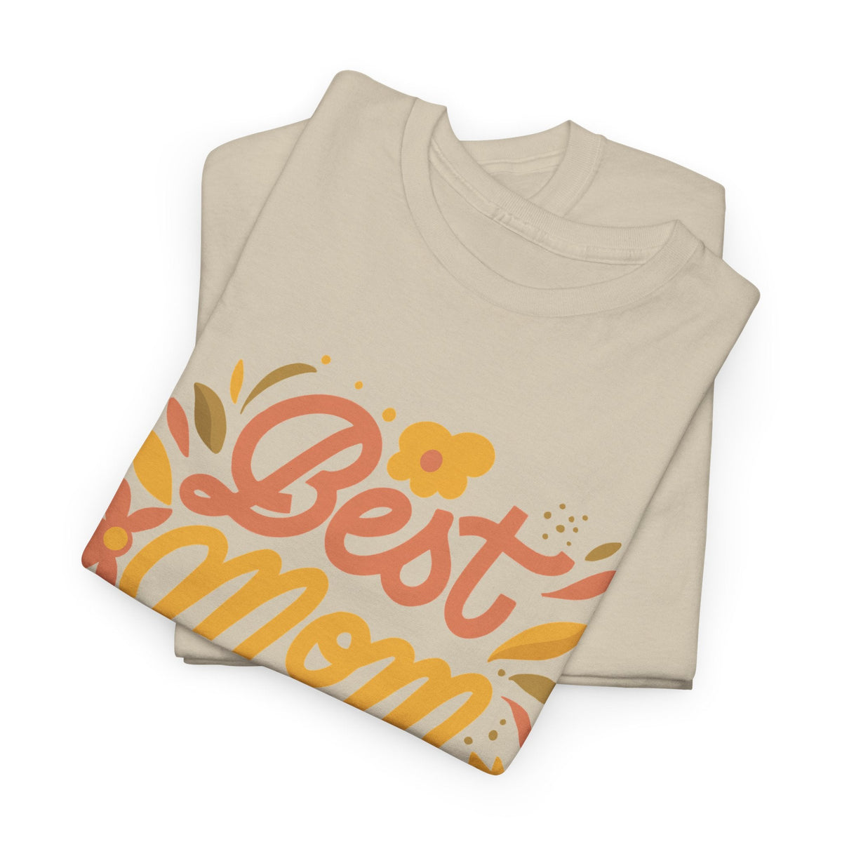 “Best Mom Ever” T-Shirt – Blumen-Muttertagsgeschenk Grafik-T-Shirt