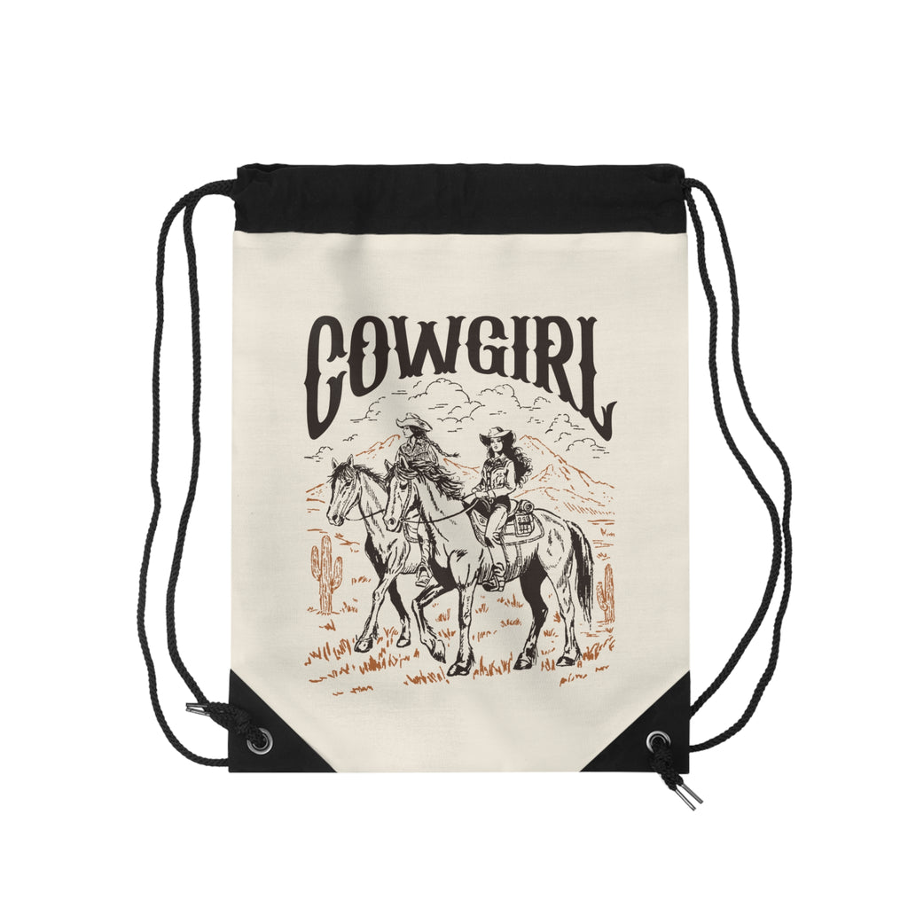 Cowgirl Turnbeutel – Western Pferde Design von Kalabula