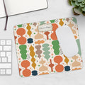 Personalisiertes Mousepad mit Name – Retro Muster – Mousepad von Kalabula, 23,2 × 19,4 cm