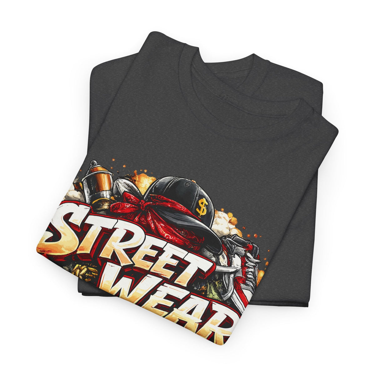 Urban Streetwear T-Shirt – Hip-Hop City Grafik-T-Shirt