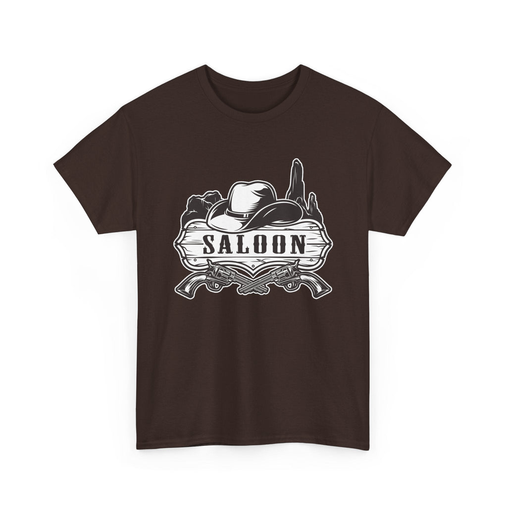 Vintage Western T-Shirt – Cowboy, Saloon & Wüste Grafik-T-Shirt