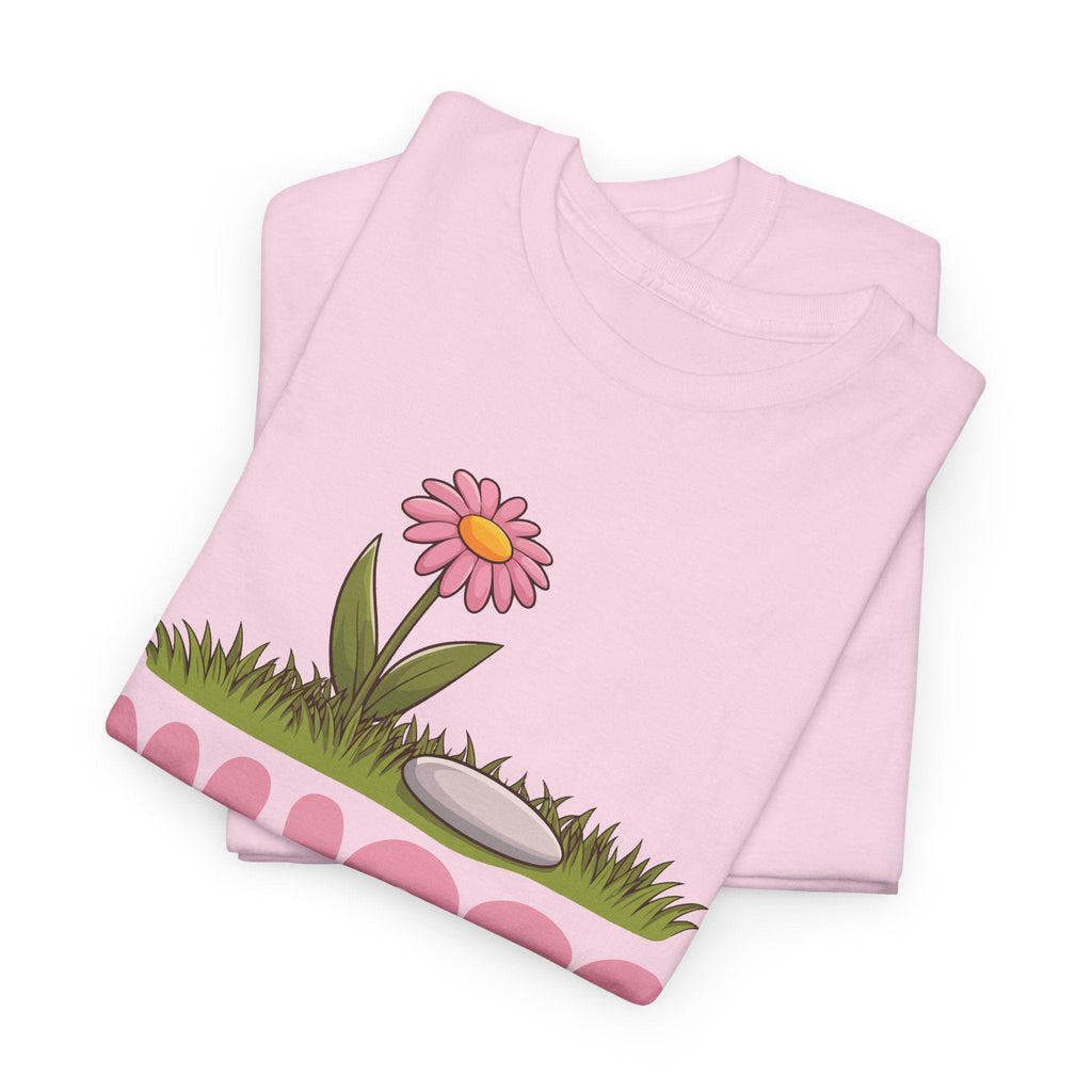 Nurse T-Shirt – Blumen & Pflege Grafik-T-Shirt