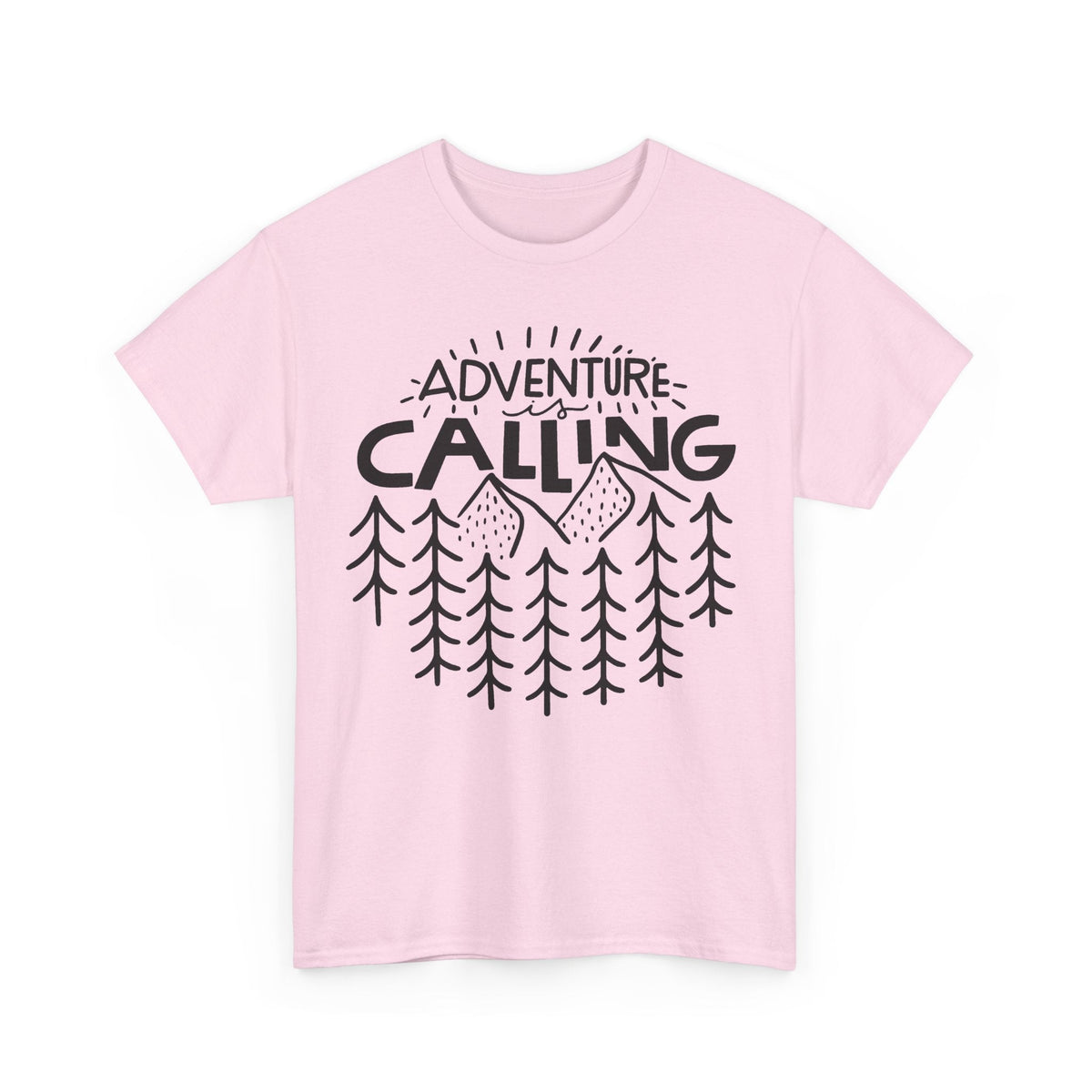Adventure Is Calling T-Shirt – Outdoor-Abenteuer Grafik-T-Shirt