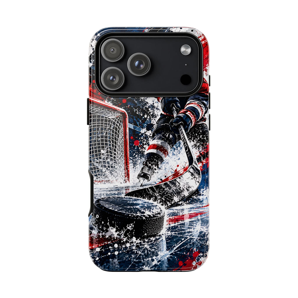 Eishockey Robuste Handyhülle – Action-Sport-Design