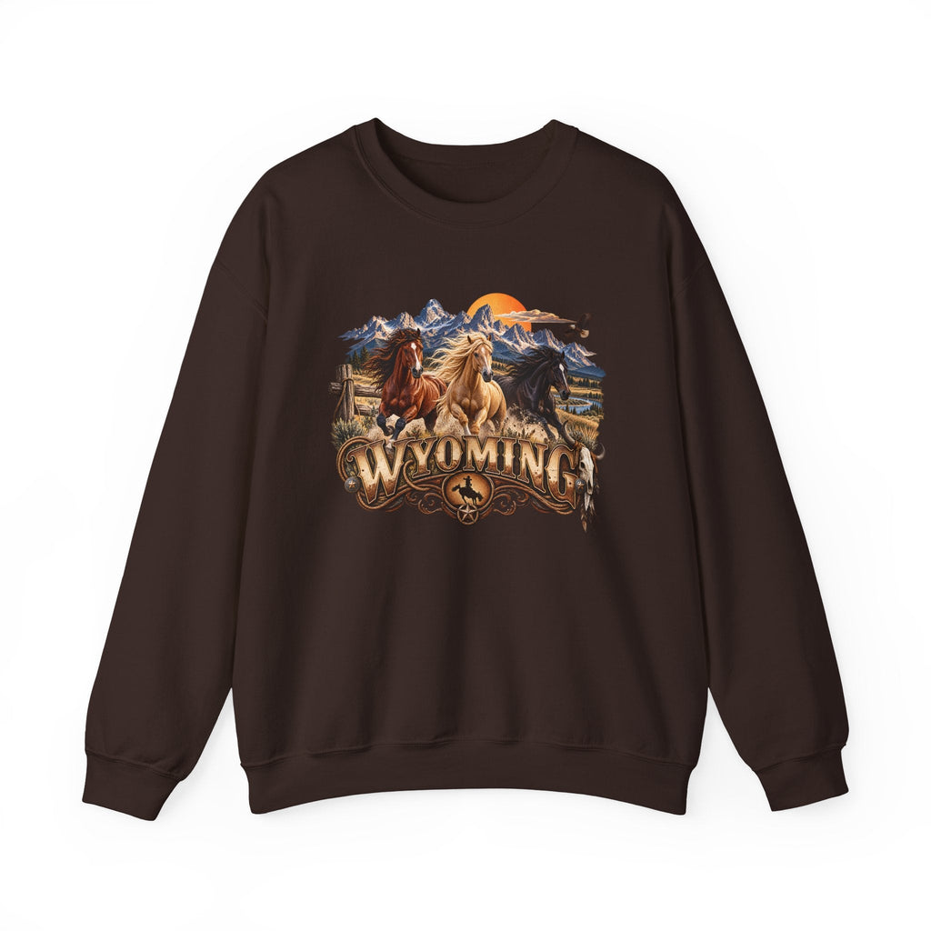 Wyoming Pferde Sweatshirt – Sweatshirt von Kalabula