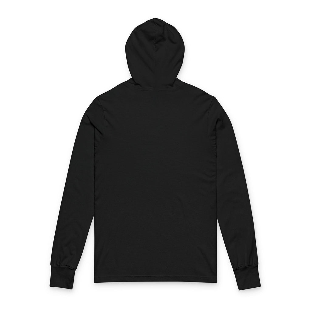 Poise & Grace Hooded Long Sleeve Tee — Minimalistisches Kronenmotiv – Kalabula