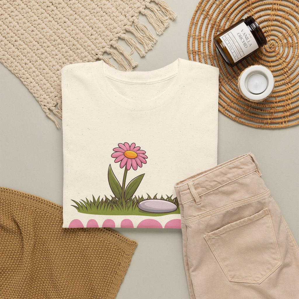 Nurse T-Shirt – Blumen & Pflege Grafik-T-Shirt