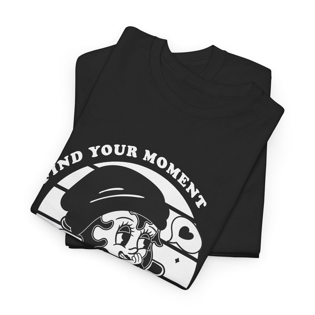 Keep Smiling T-Shirt – Vintage Girl & positiver Spruch Grafik-T-Shirt