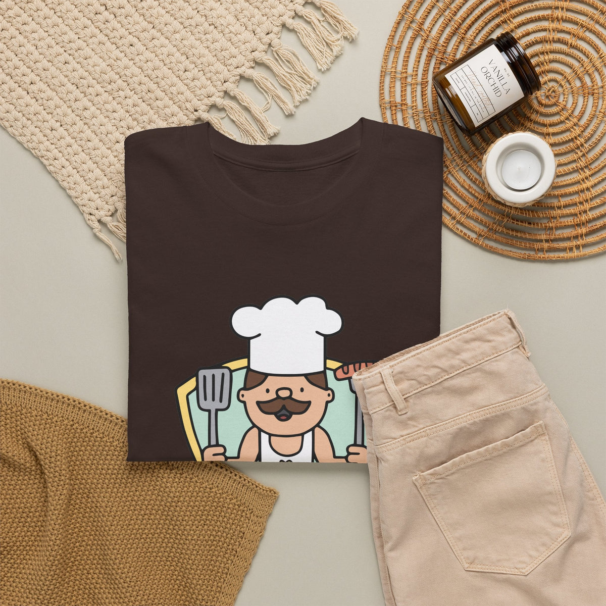 Grill Master T-Shirt – Lustiges BBQ & Grillen Grafik-T-Shirt