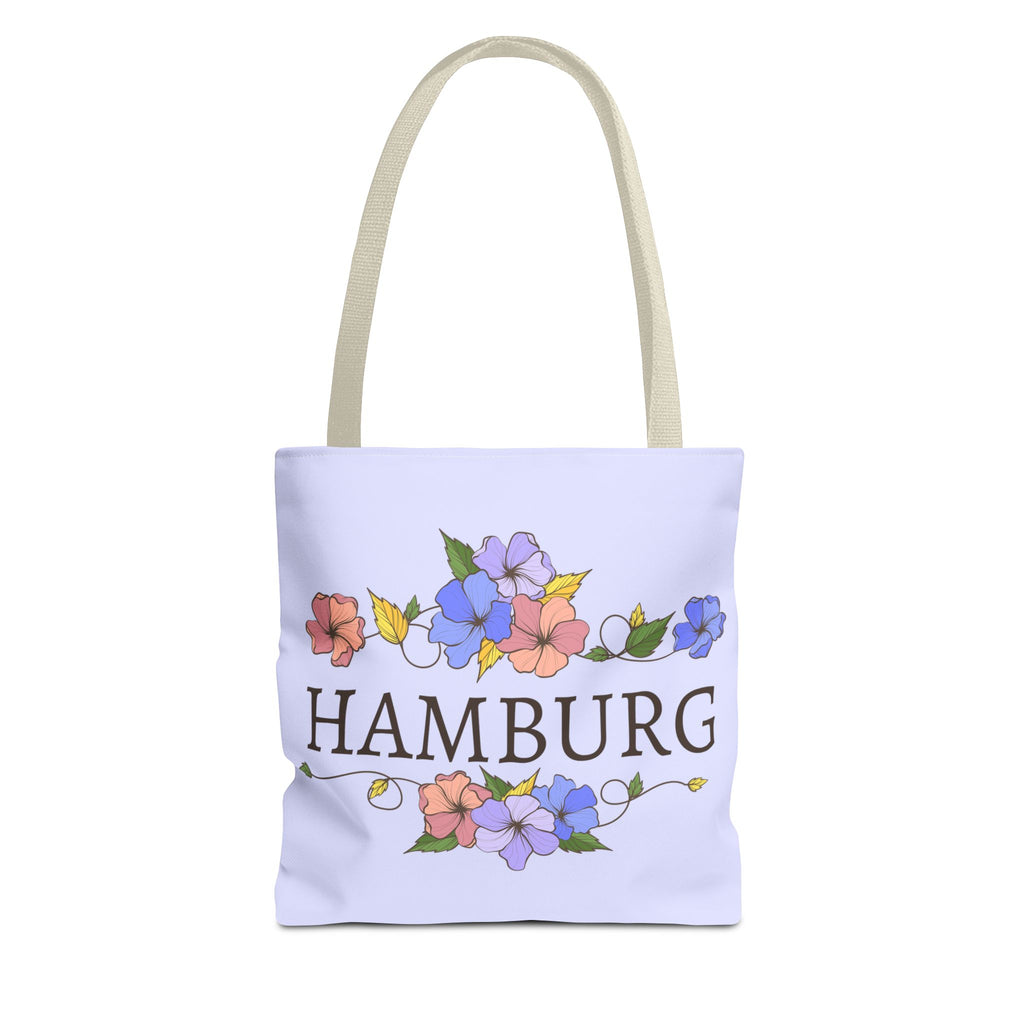 Hamburg Stofftasche – Florales City Design