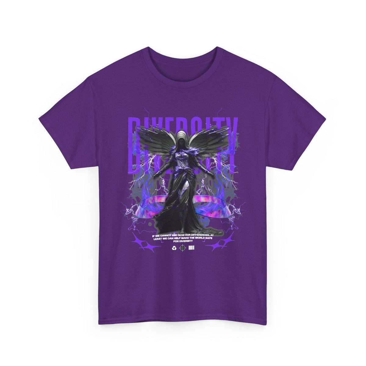 Divinity Angel T-Shirt – Gothic Streetwear Grafik-T-Shirt