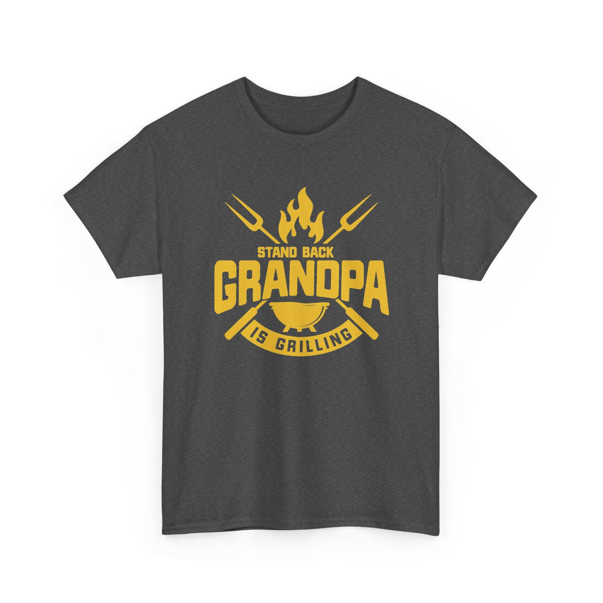“Grandpa Is Grilling” T-Shirt – Lustiges BBQ & Grillen Grafik-T-Shirt