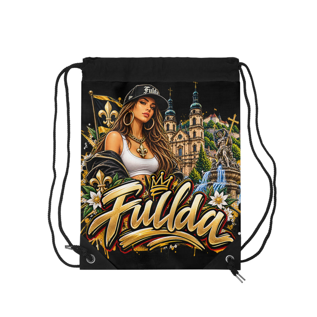 Fulda Turnbeutel – Urbanes Streetwear-Stadtmotiv von Kalabula