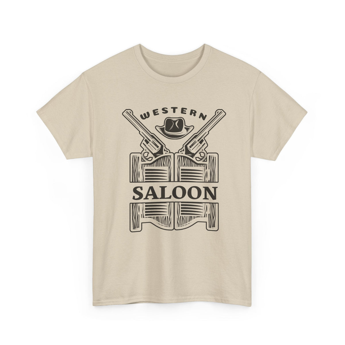 Vintage Cowboy T-Shirt – Western Saloon Retro Grafik-T-Shirt