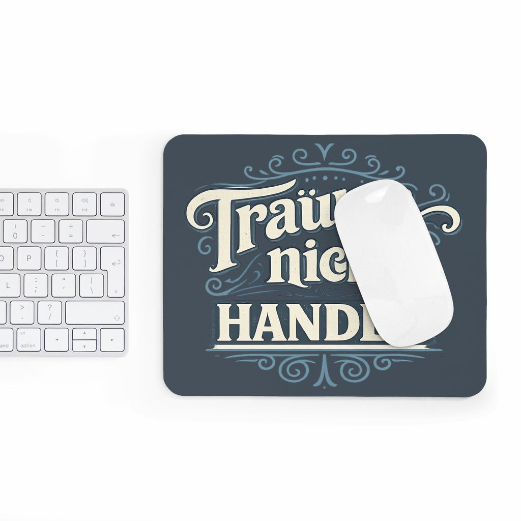 Träume nicht. Handle. Mousepad – Motivations-Spruch – Mousepad von Kalabula, 23,2 × 19,4 cm
