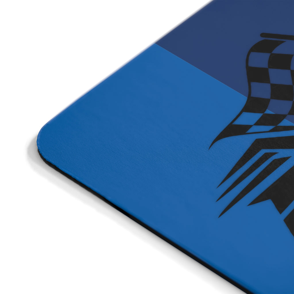 Racing Team Mousepad – Motorsport Design in Blau & Rot