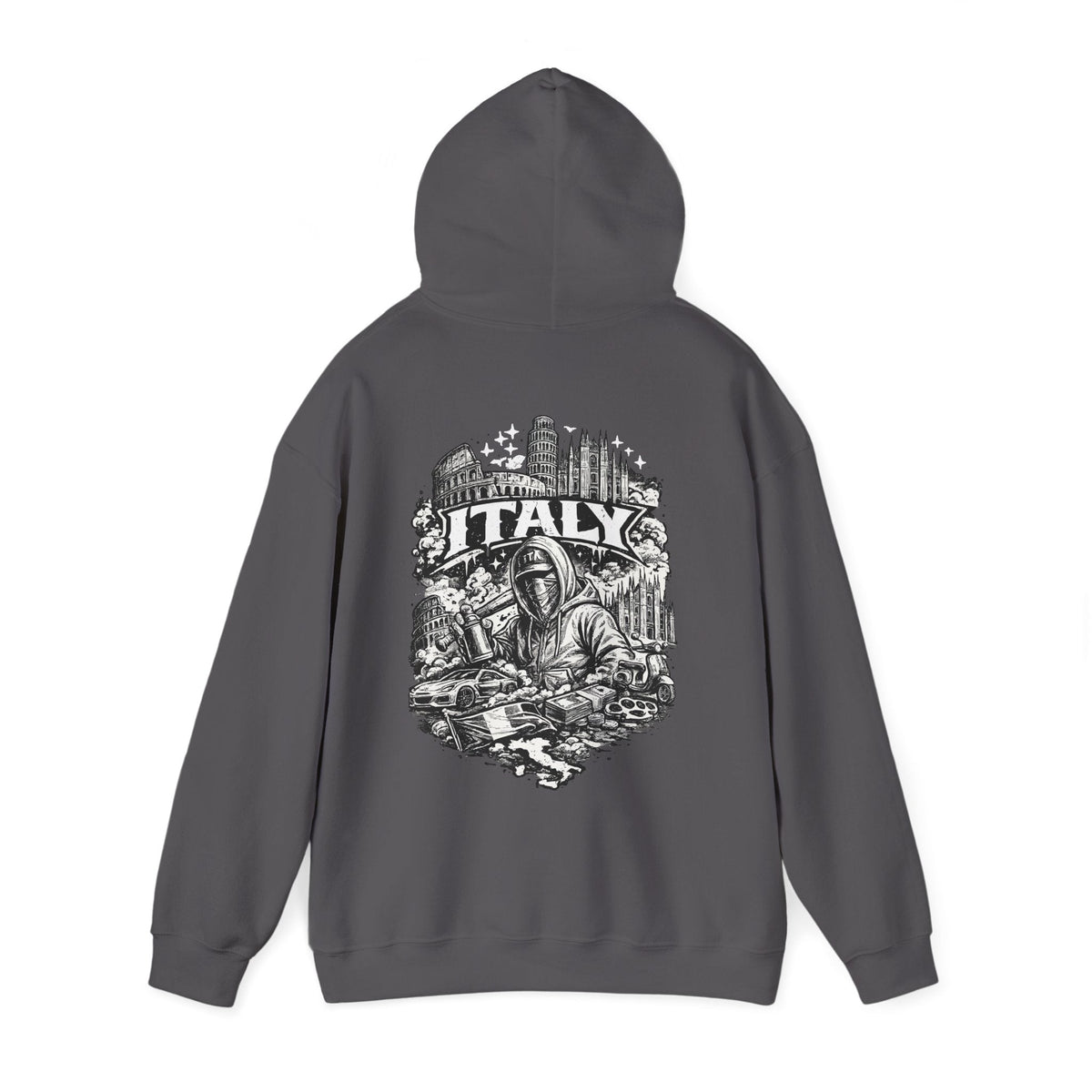 Italy Graphic Hoodie Vintage Reise & Kultur Hoodie – Kalabula