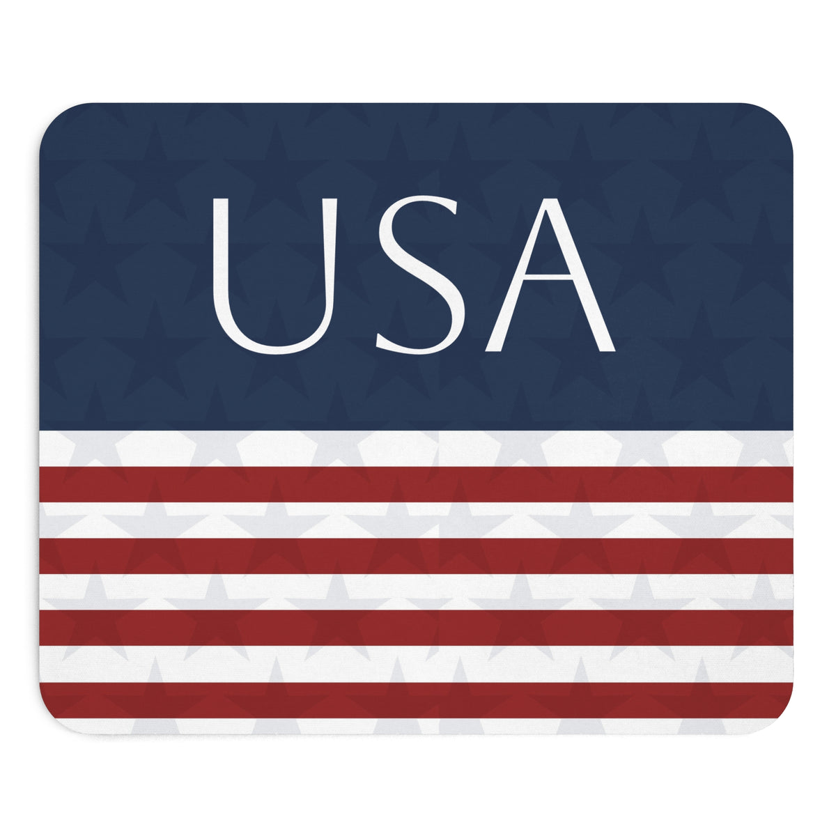 USA Mousepad – Stars & Stripes Design