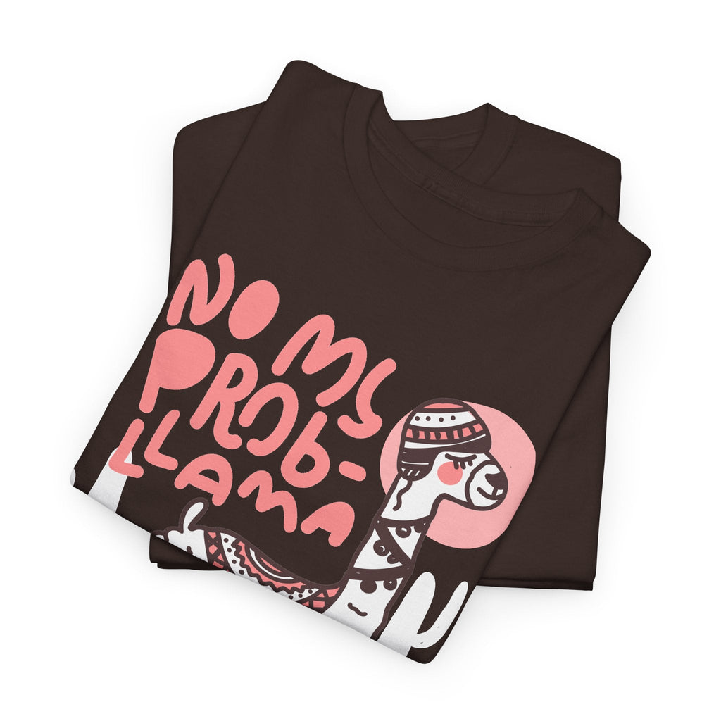 “No Prob Llama” T-Shirt – Lustiges Lama Grafik-T-Shirt