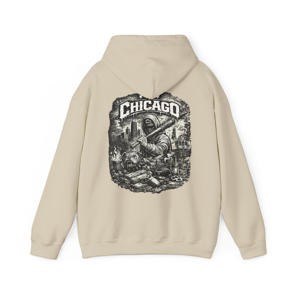 Chicago Streetwear Hoodie Hoodie mit Grafik – Kalabula
