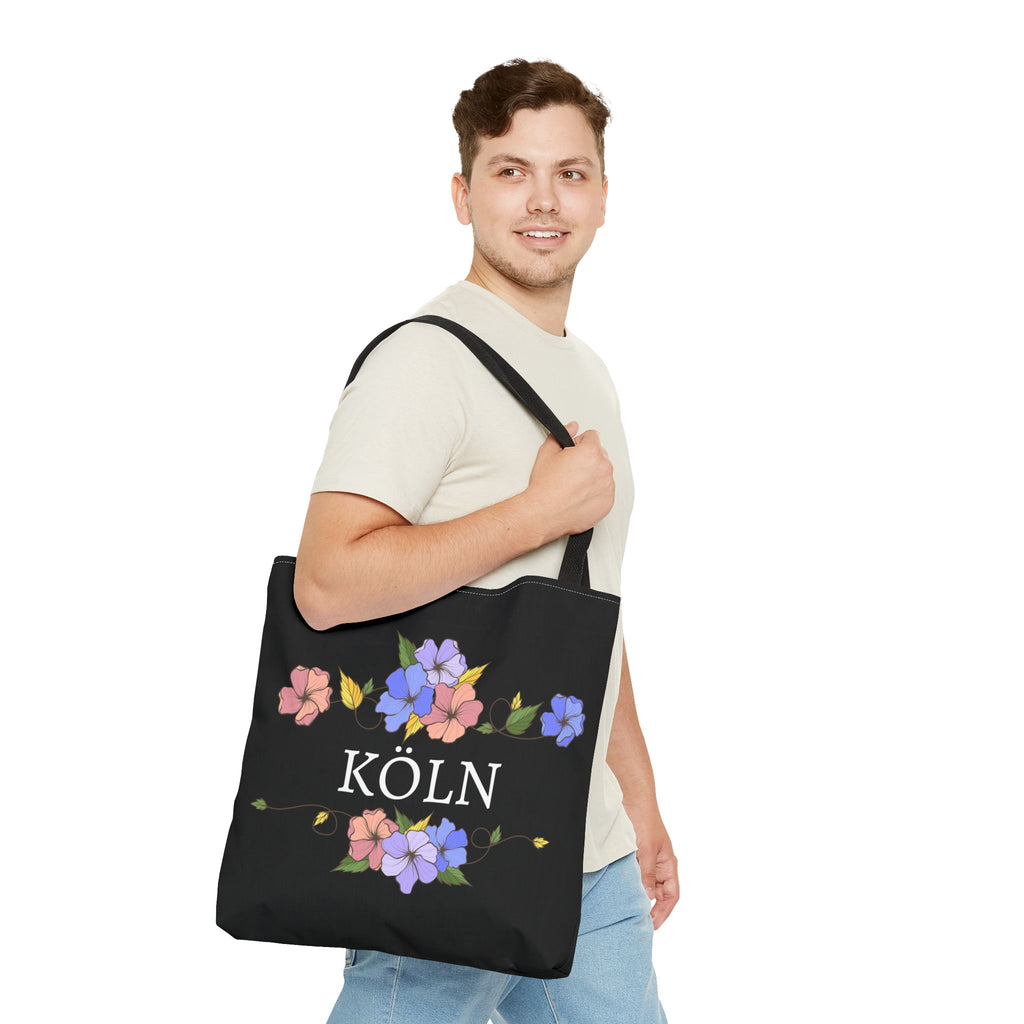 Köln Stofftasche – Florales City Design