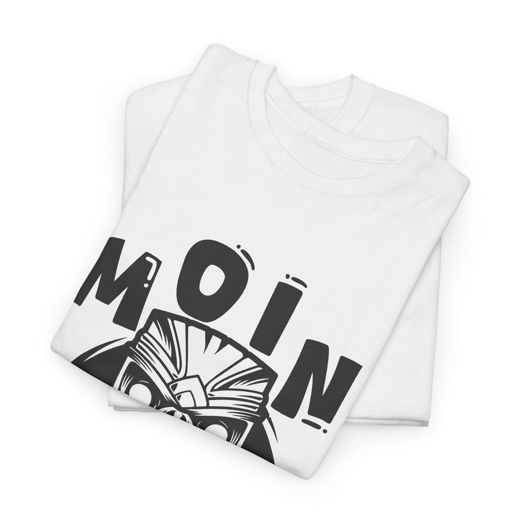 “MOIN” Tiki Mask T-Shirt – Tropisches Streetwear Grafik-T-Shirt