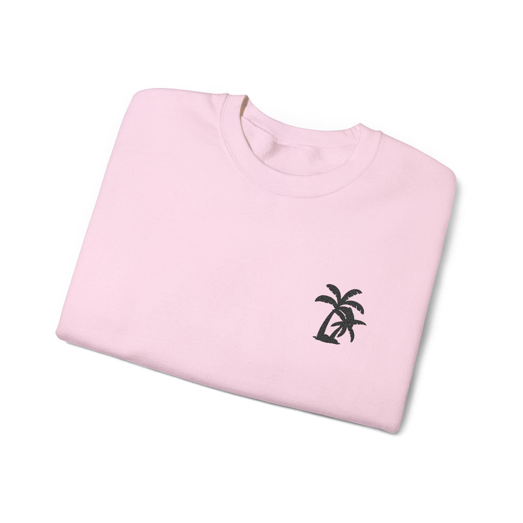Pink Palm Sweatshirt – Sweatshirt von Kalabula
