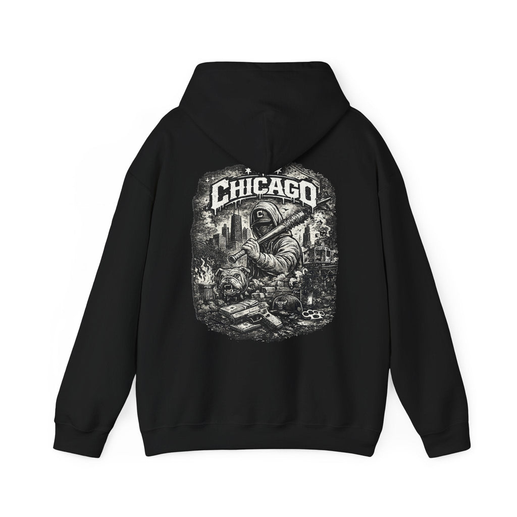 Chicago Streetwear Hoodie Hoodie mit Grafik – Kalabula